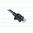 Xn515p-mk American Standard UL three core plug