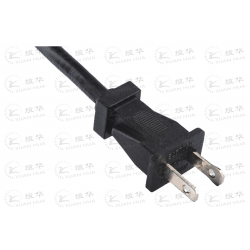 XN115P-B American UL Plug two pin plug (NEMA 1-15P)